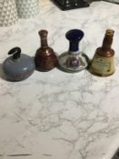 Vintage miniature drinks bottles