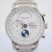 Eterna / Tangaroa Moonphase Chronograph (Unworn) - Gentlemen's Steel Wrist Watch