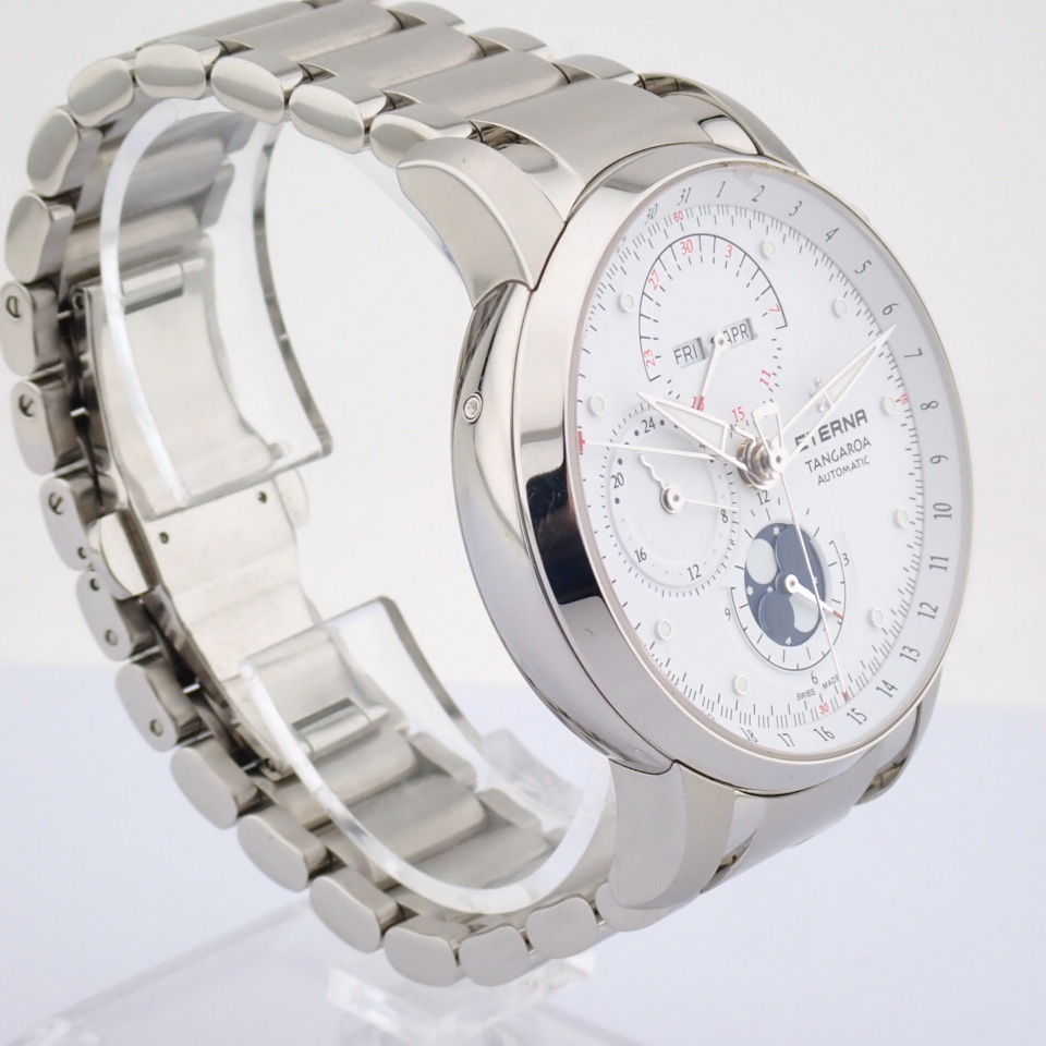 Eterna / Tangaroa Moonphase Chronograph (Unworn) - Gentlemen's Steel Wrist Watch - Image 9 of 14