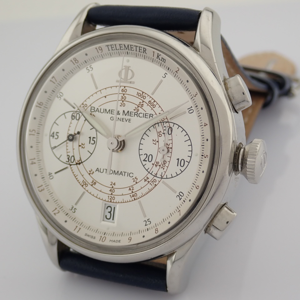 Baume & Mercier / 65542 - Gentlemen's Steel Wrist Watch - Image 9 of 10