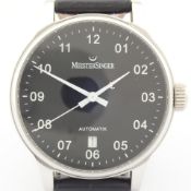 Meistersinger / Scrypto - Gentlemen's Steel Wrist Watch