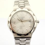 Longines / Conquest L16344 - Gentlemen's Steel Wrist Watch