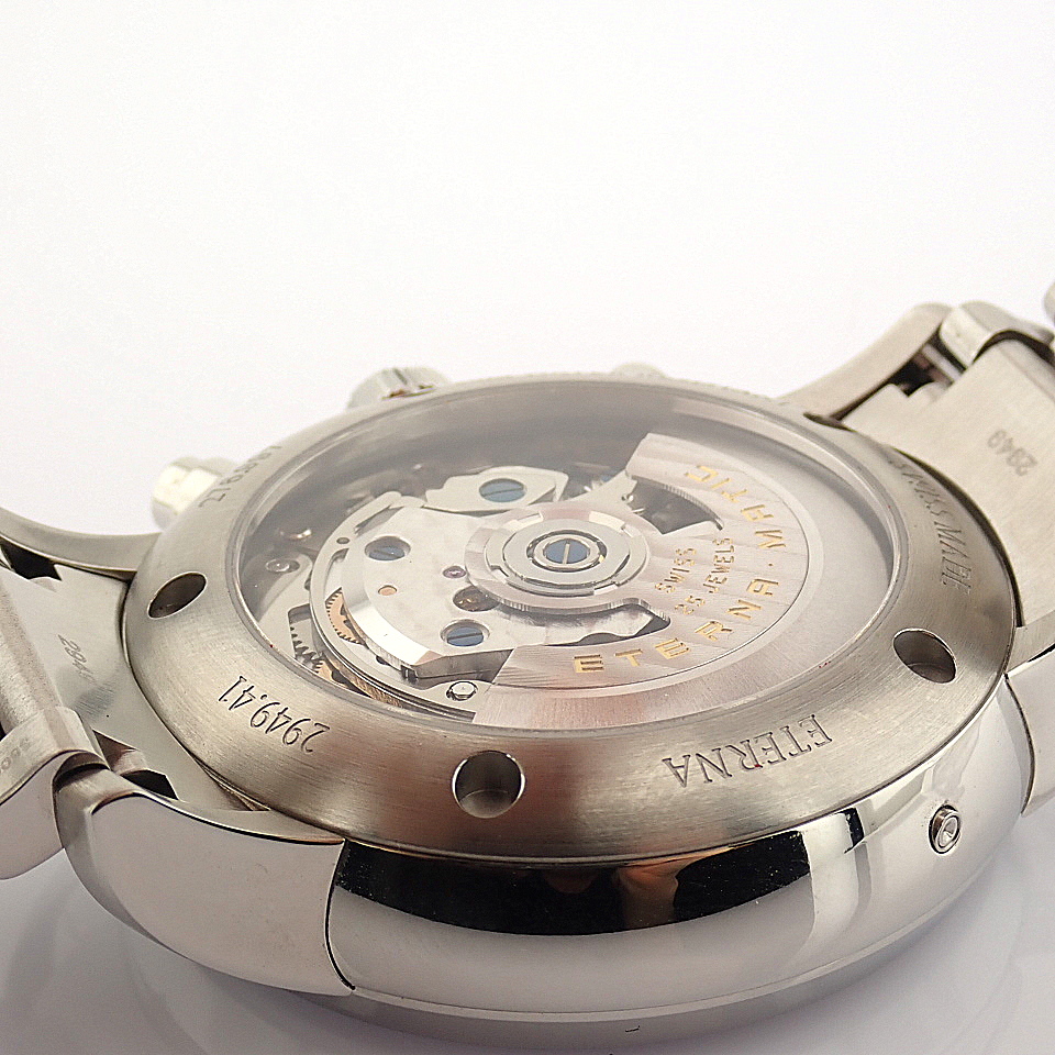 Eterna / Tangaroa Moonphase Chronograph (Unworn) - Gentlemen's Steel Wrist Watch - Image 13 of 14
