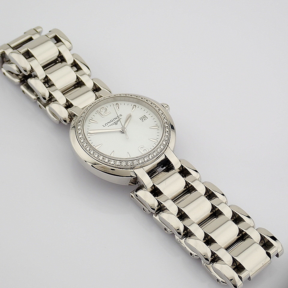 Longines / Primaluna Diamonds - Lady's Steel Wrist Watch - Image 13 of 16