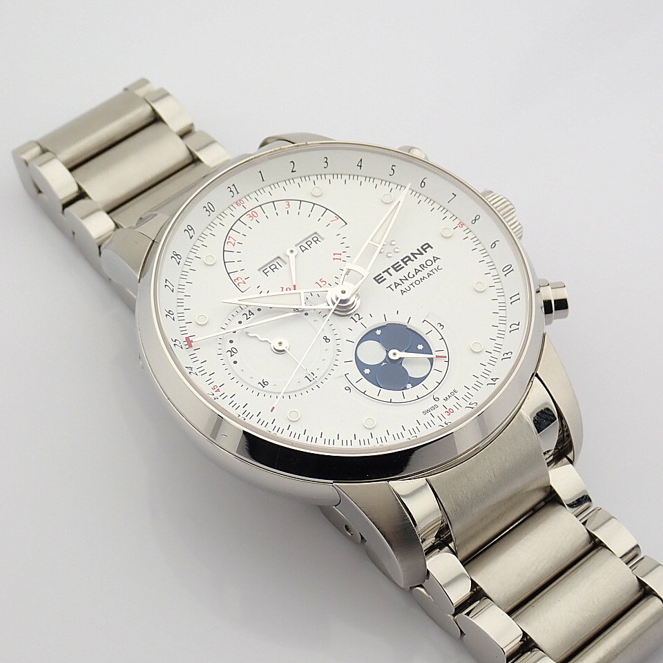 Eterna / Tangaroa Moonphase Chronograph (Unworn) - Gentlemen's Steel Wrist Watch - Image 3 of 14