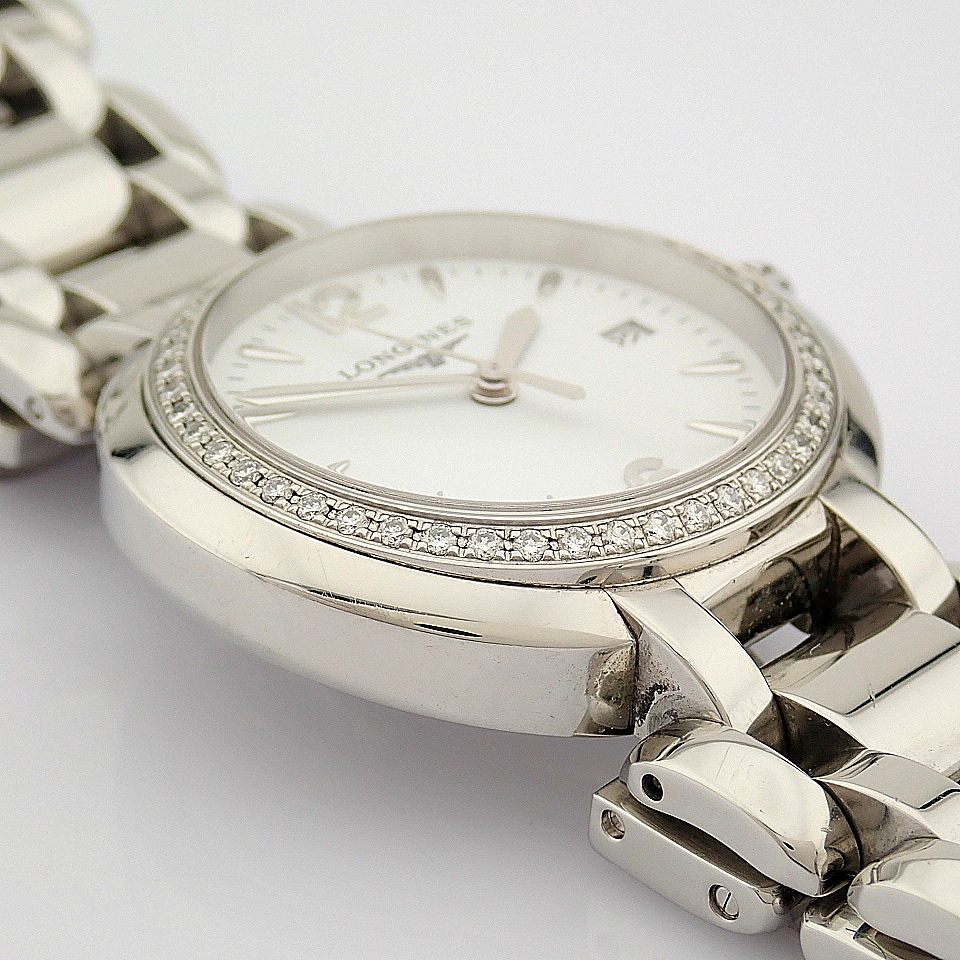 Longines / Primaluna Diamonds - Lady's Steel Wrist Watch - Image 12 of 16