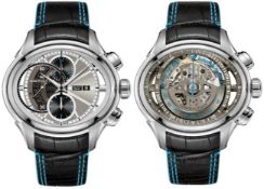 Hamilton / Jazzmaster Face2Face II - Gentlemen's Steel Wrist Watch