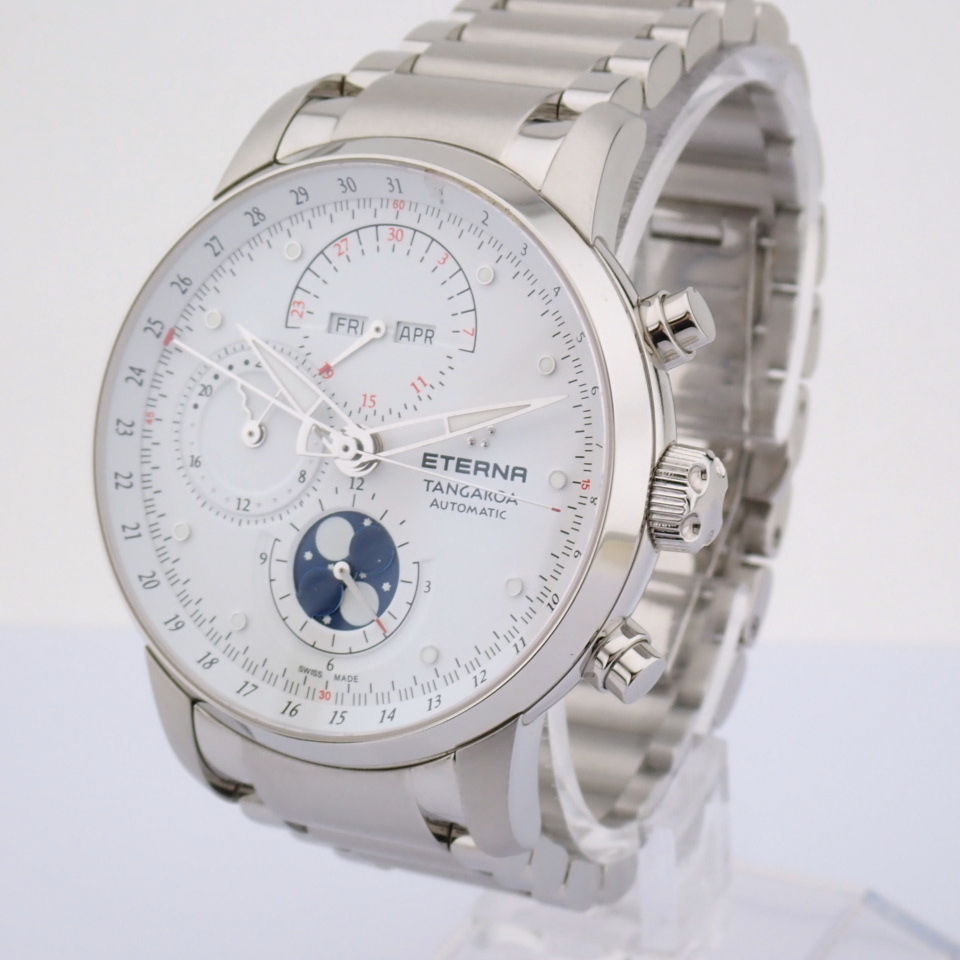 Eterna / Tangaroa Moonphase Chronograph (Unworn) - Gentlemen's Steel Wrist Watch - Image 7 of 14