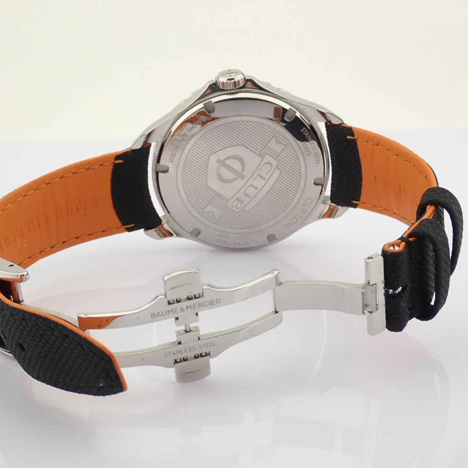 Baume & Mercier / Clifton Club - Gentlemen's Steel Wrist Watch - Image 4 of 15