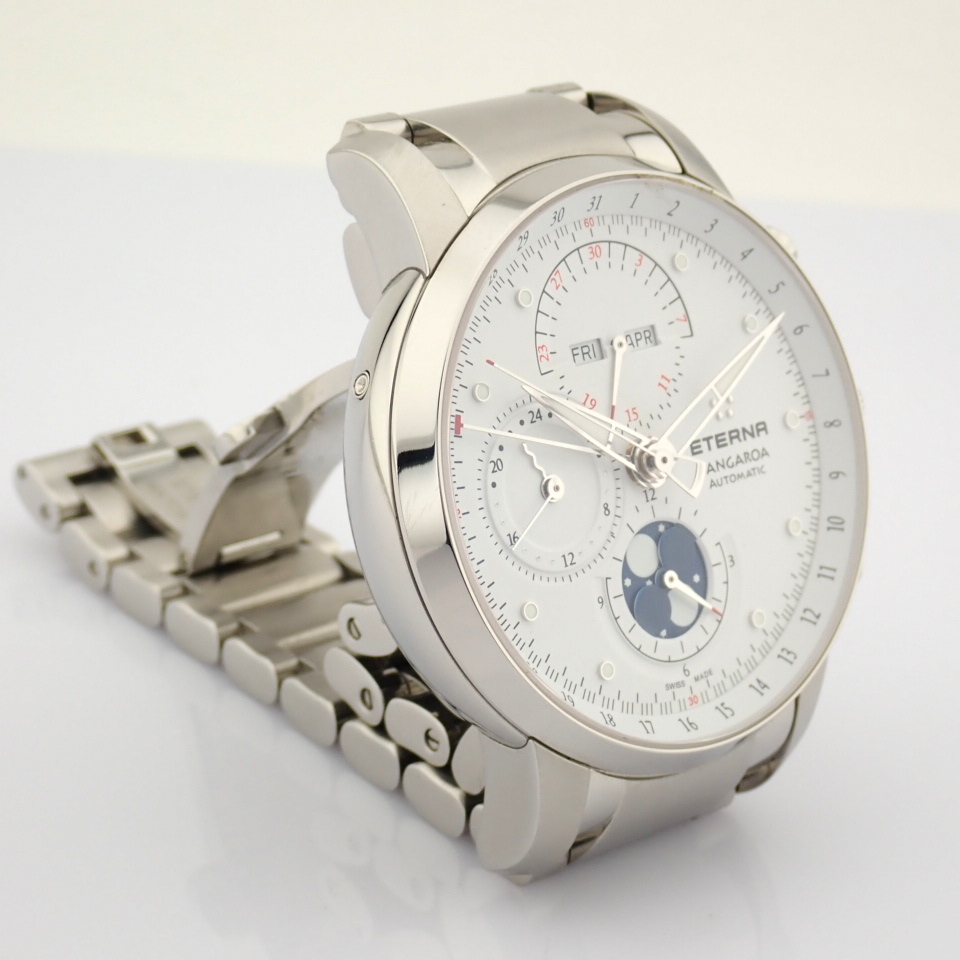 Eterna / Tangaroa Moonphase Chronograph (Unworn) - Gentlemen's Steel Wrist Watch - Image 12 of 14