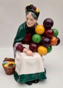 Vintage Royal Doulton Figure HN1315 The Old Balloon Seller