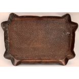 Antique Arts & Crafts Style Copper Tray