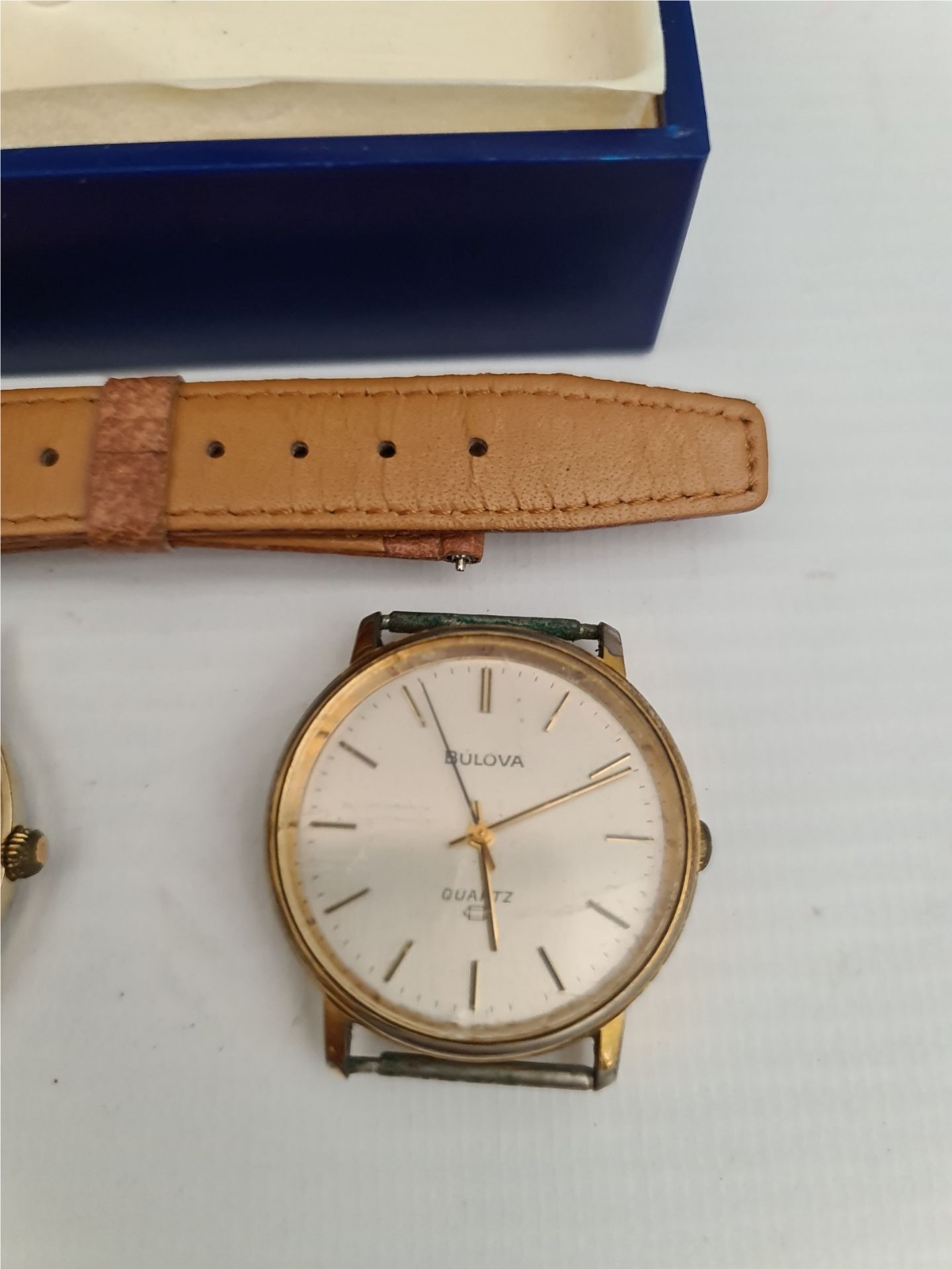 Vintage Wrist Watches Includes Bulova Quartz both need a service - Image 2 of 3