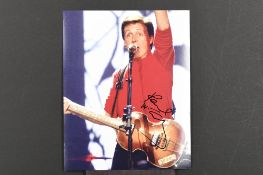 PAUL McCARTNEY Original signature