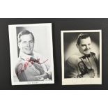 PAT BOONE & EDDIE CALVERT Original signatures