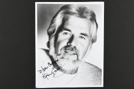 KENNY ROGERS Original signature