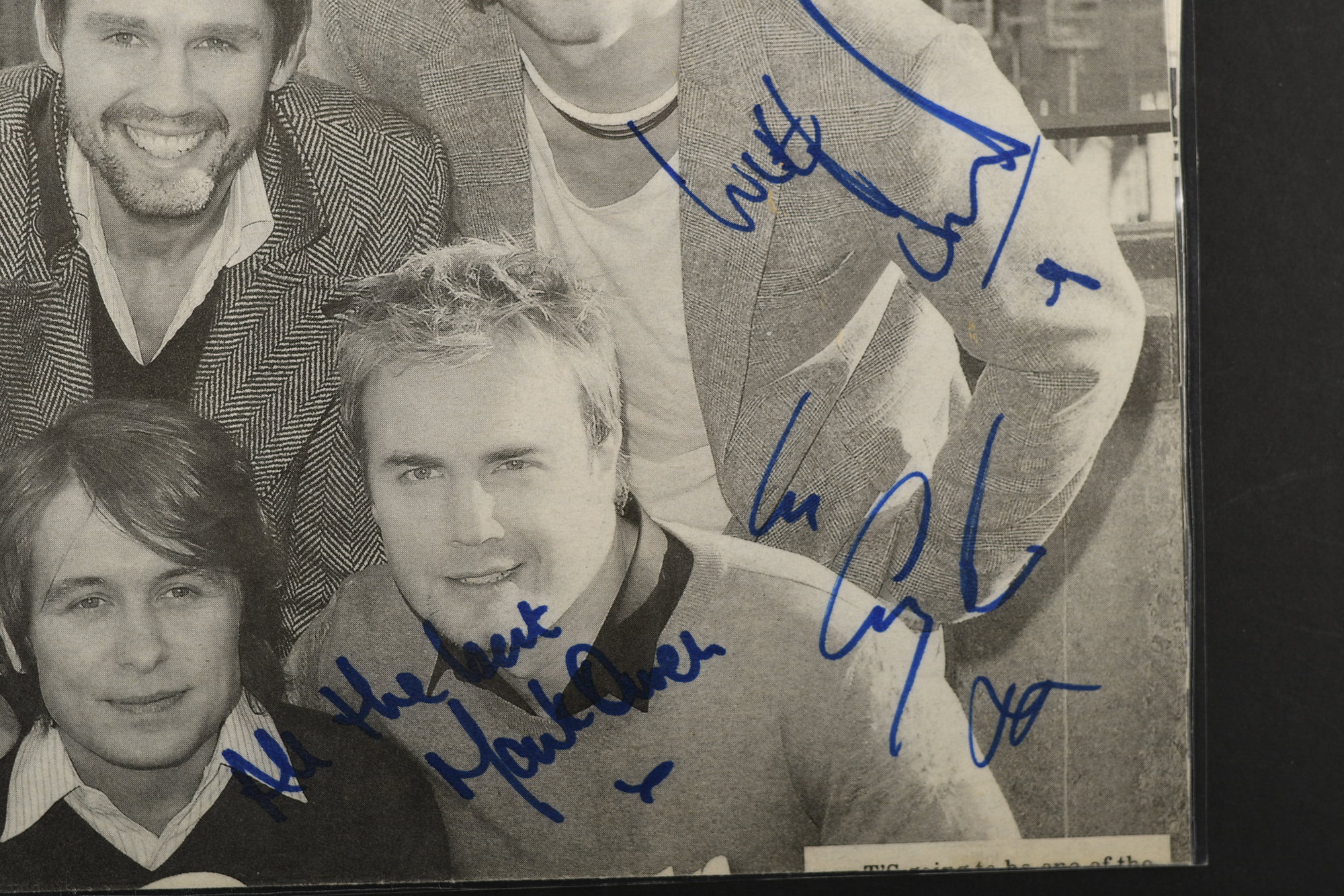 TAKE THAT Original signatures - Image 3 of 3