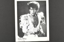 GARY GLITTER Original signature