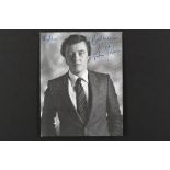 PETER SKELLERN (1947-2017) Original signature