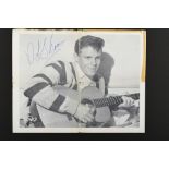 DEL SHANNON (1934-1990) Original signature