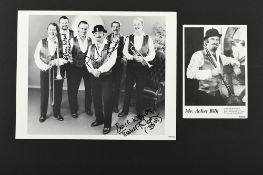 ACKER BILK (1929-2014) Original signature