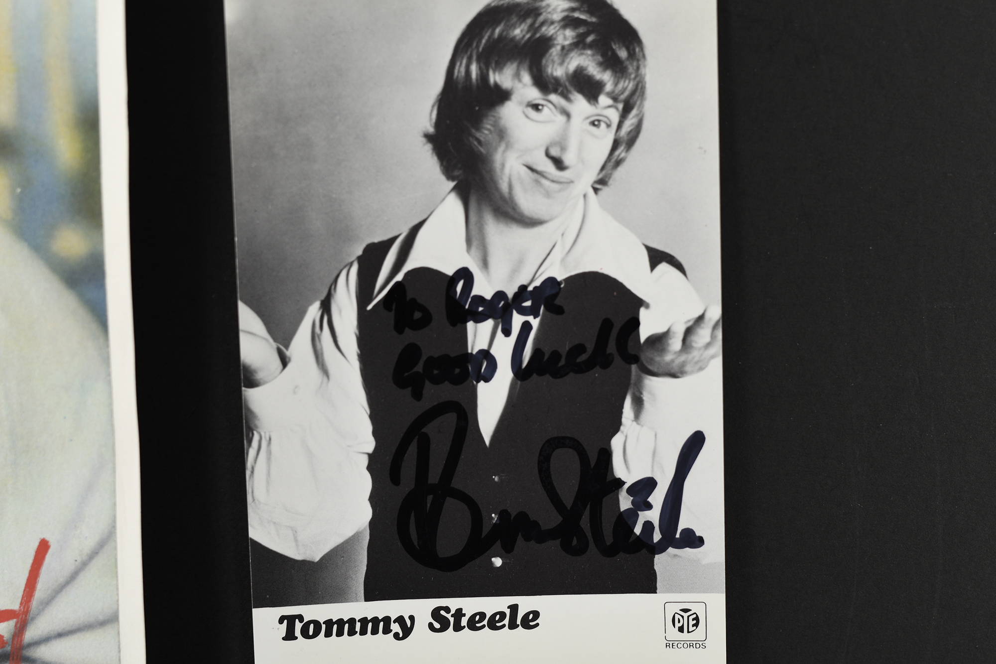 TOMMY STEELE Original signature - Image 3 of 3