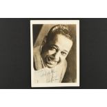 DUKE ELLINGTON (1914-1974) Original signature