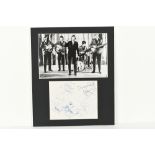 HERMAN'S HERMITS Original signatures