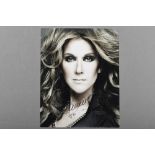 CELINE DION Original signature