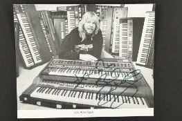 RICK WAKEMAN Original signature