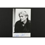 ADAM FAITH (1940-2003) Original signature