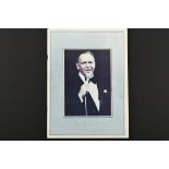 FRANK SINATRA (1915-1998) Original signature