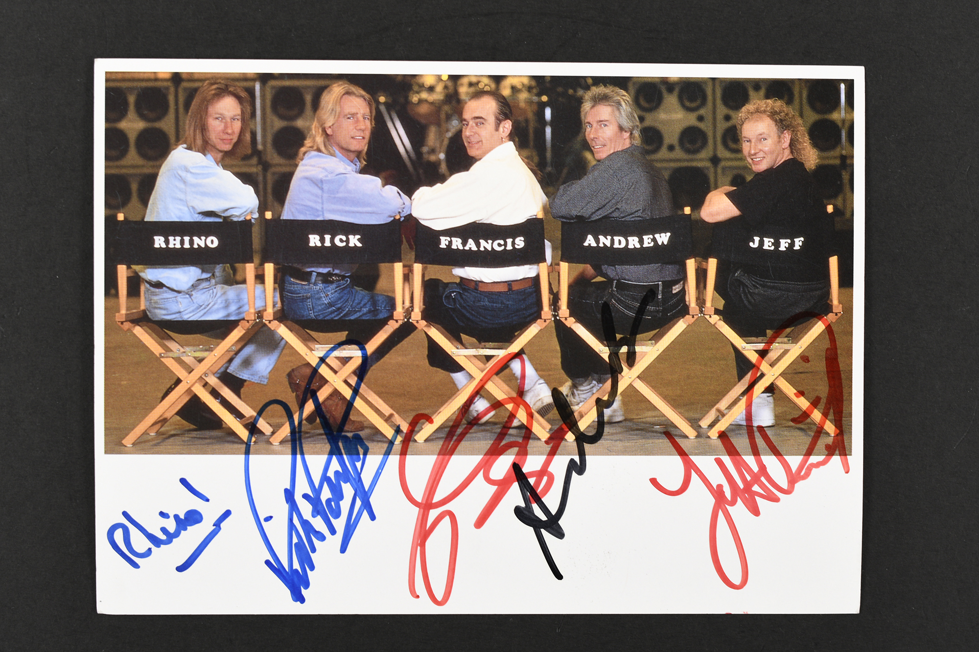 STATUS QUO Original signatures