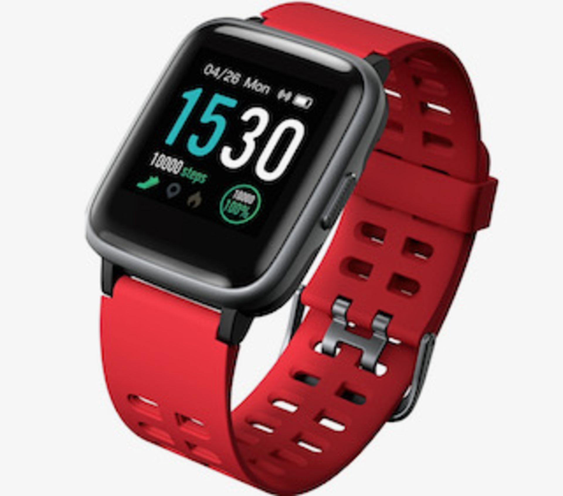 Brand New Unisex Fitness Tracker Watch Id205 Red Strap About This Item 1.3-Inch LCD Colour - Image 17 of 34