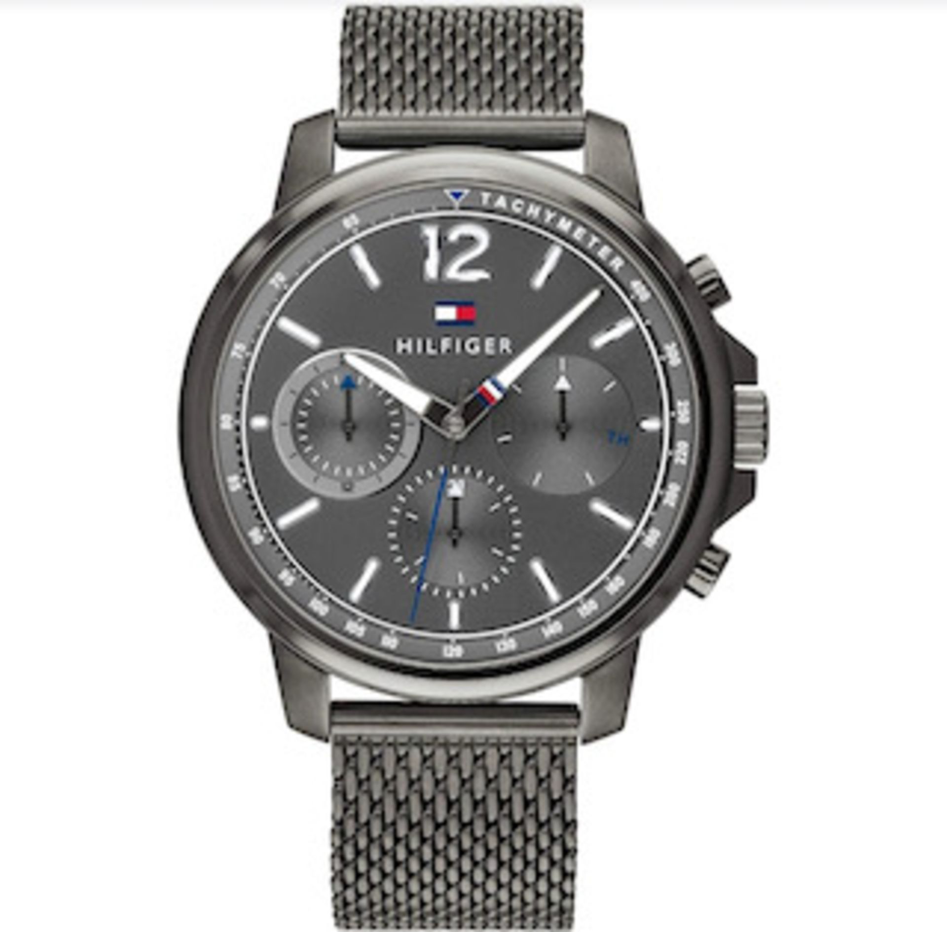 Tommy Hilfiger Men's Multi Dial Quartz Watch With Stainless Steel Strap 1791530