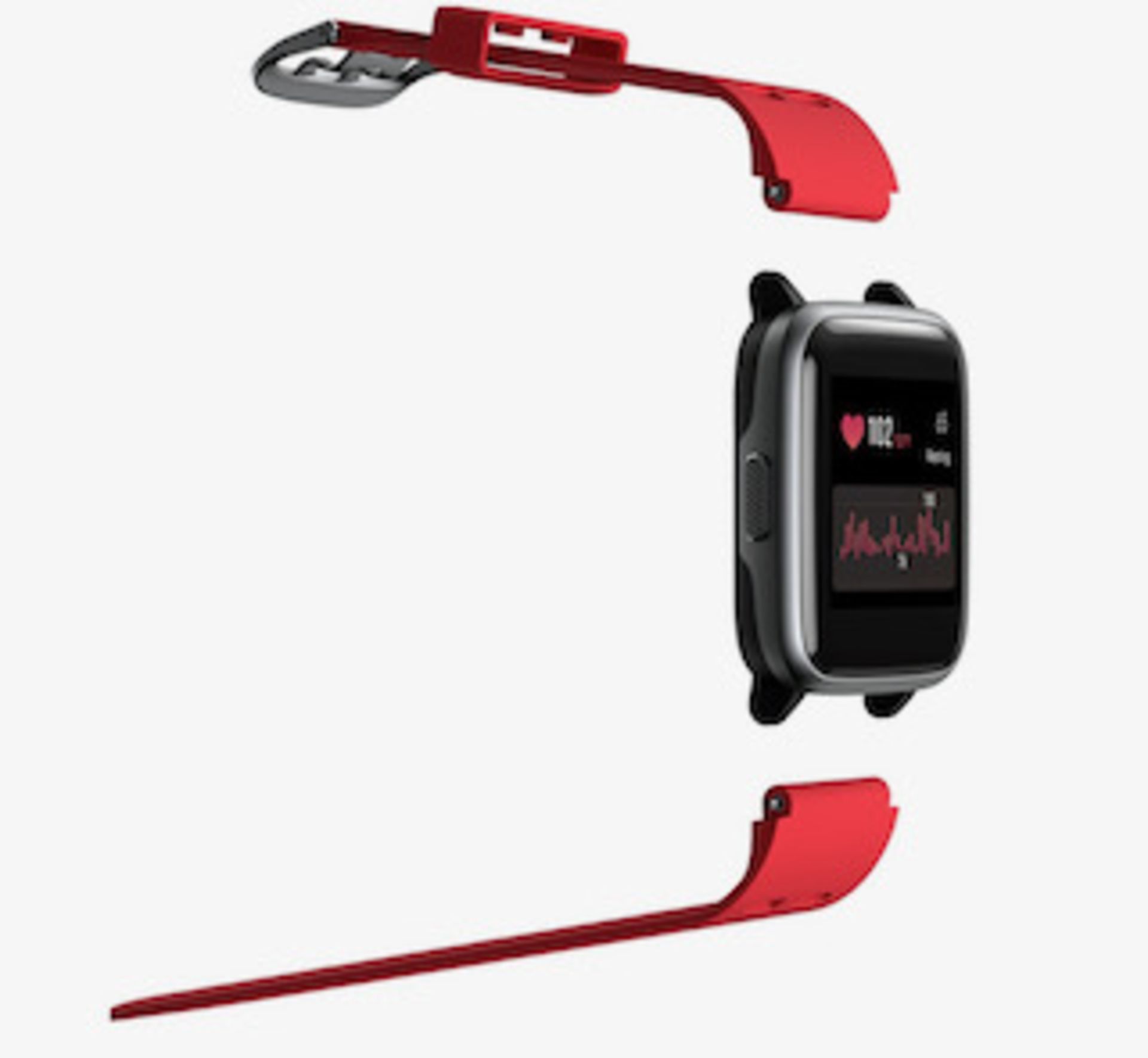Brand New Unisex Fitness Tracker Watch Id205 Red Strap About This Item 1.3-Inch LCD Colour - Image 14 of 34