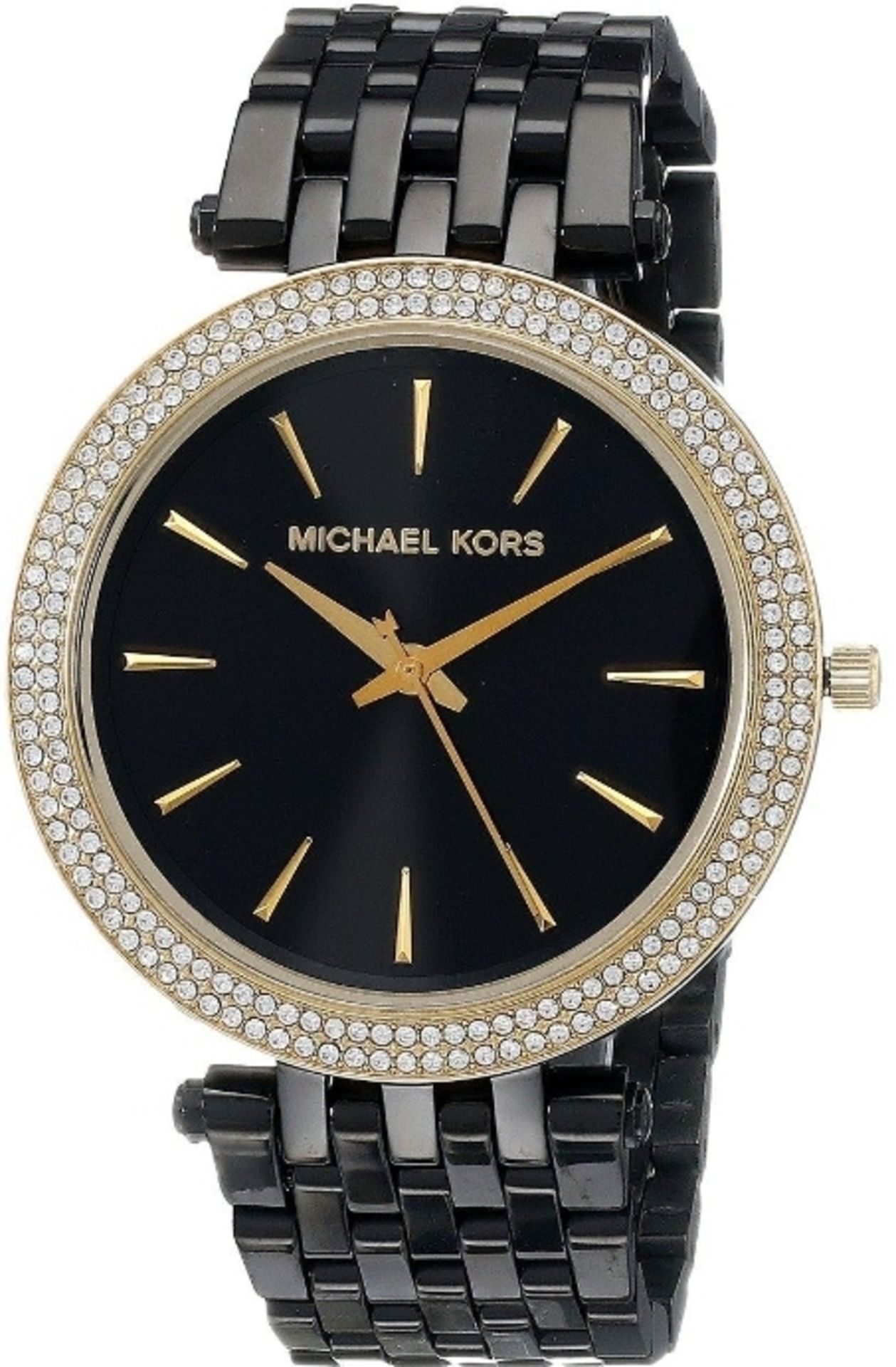 Michael Kors MK3322 Darci Gold & Black Stainless Steel Ladies Watch - Image 3 of 7