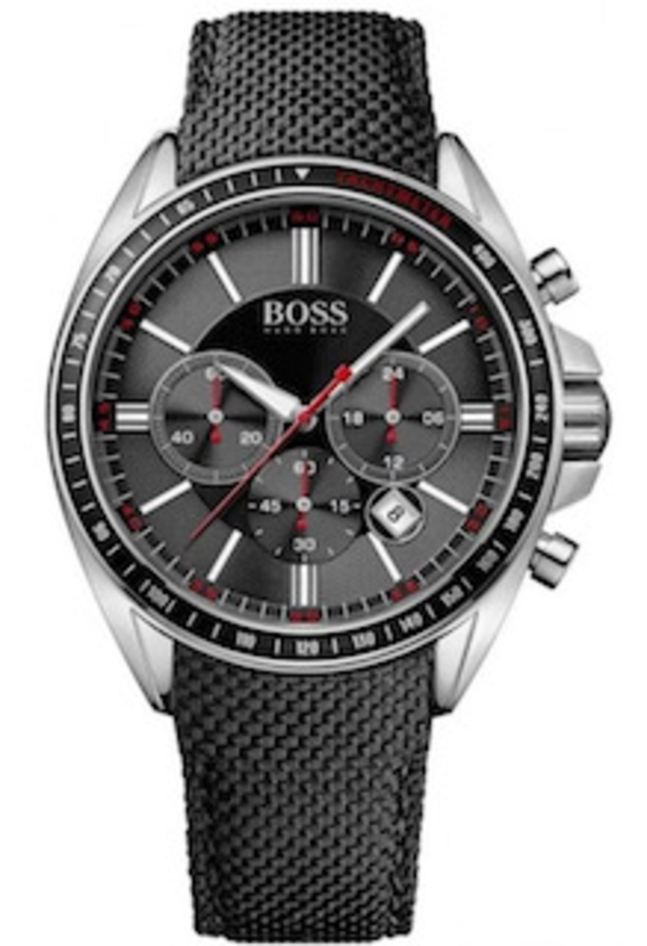Hugo Boss 1513087 Men's Drivers Quartz Chronograph Watch - Image 2 of 5