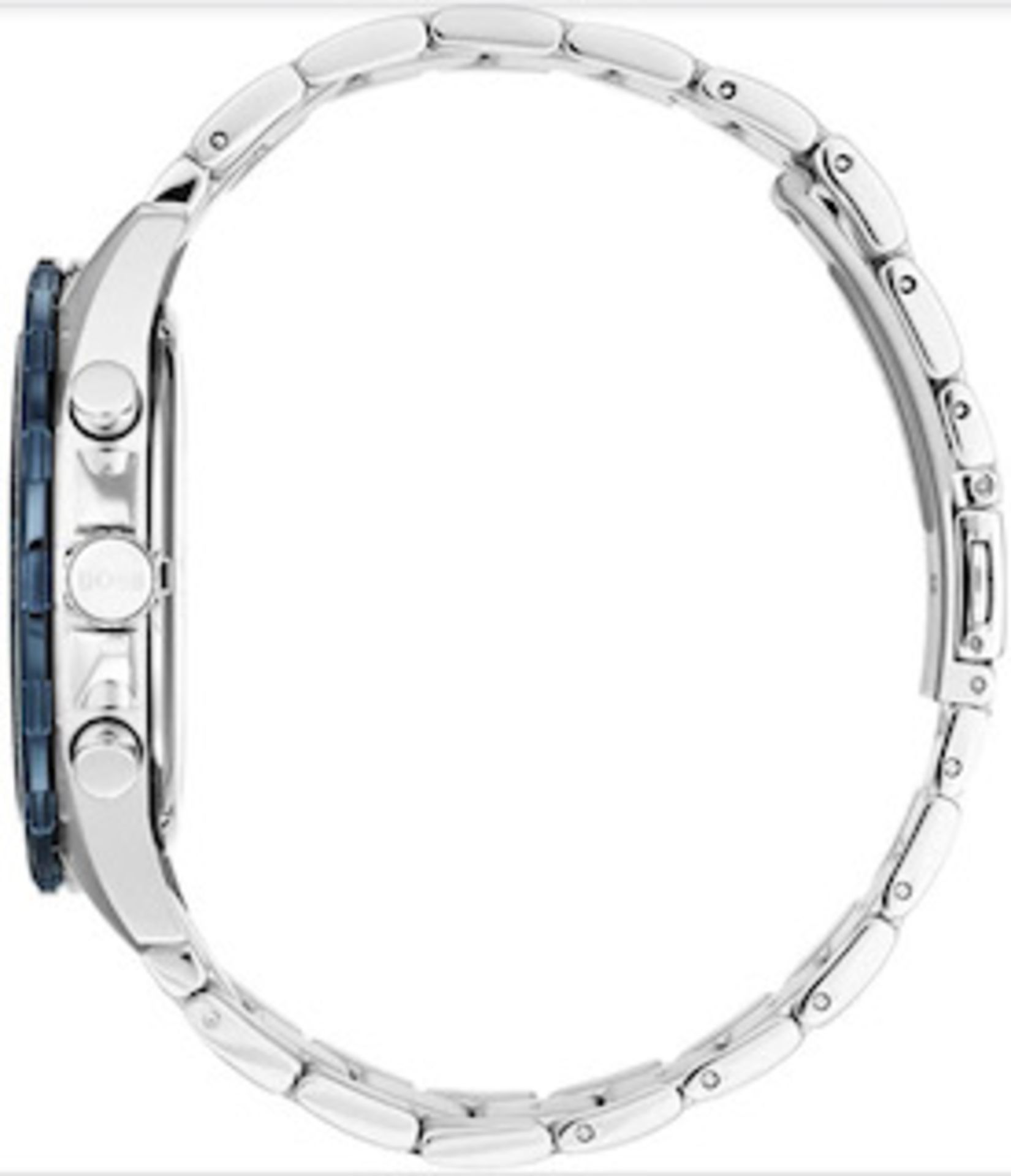 Hugo Boss Men's Intensity Silver Bracelet Chronograph Watch 1513665 - Image 3 of 5