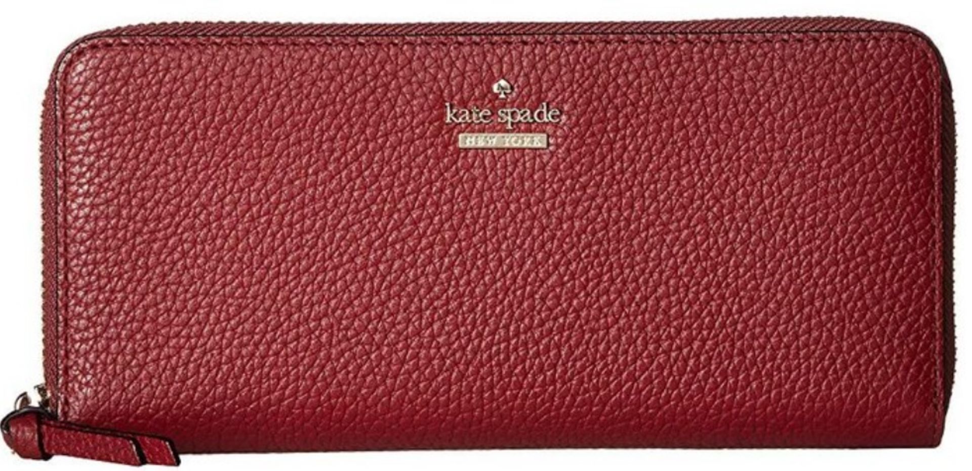 Kate Spade New York Women's Jackson Street Lindsey Leather Wallet - Red RRP £171