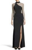 Xscape Women's Ity Bead Embellished Jersey Gown UK 6 Colour Black RRP £269