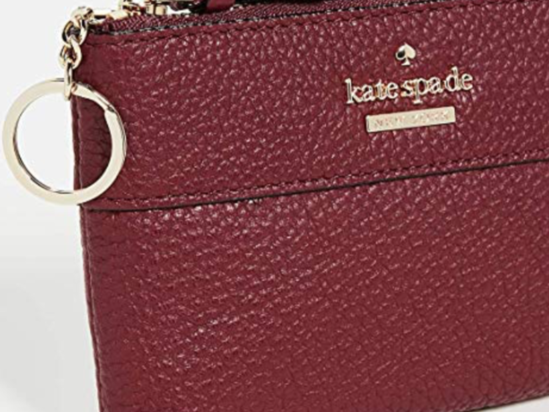 Genuine Kate Spade New York Jackson Street Mila Coin Purse - Colour Oxblood RRP £65 - Image 2 of 4