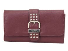 Guess Eileen Clutch Wallet - Colour Maroon