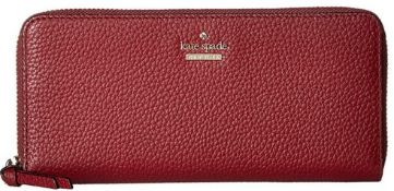 Kate Spade New York Women's Jackson Street Lindsey Leather Wallet - Red RRP £171