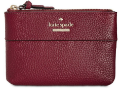 Genuine Kate Spade New York Jackson Street Mila Coin Purse - Colour Oxblood RRP £65