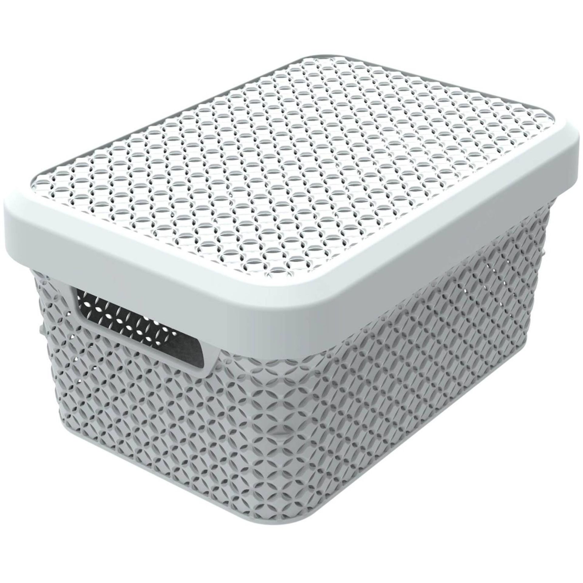 (8A) 53x Ezy Storage Mode White Units 46x Mode 5.1L Basket White (27x 19x.2x 14.2cm). 7x Mode 17.3L