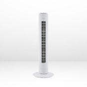 (6I) 6x Items. 1x Arlec 31” White Tower Fan With Timer. 1x Arlec 3.5L 3 In 1 Mobile Cooler. 1x Arle