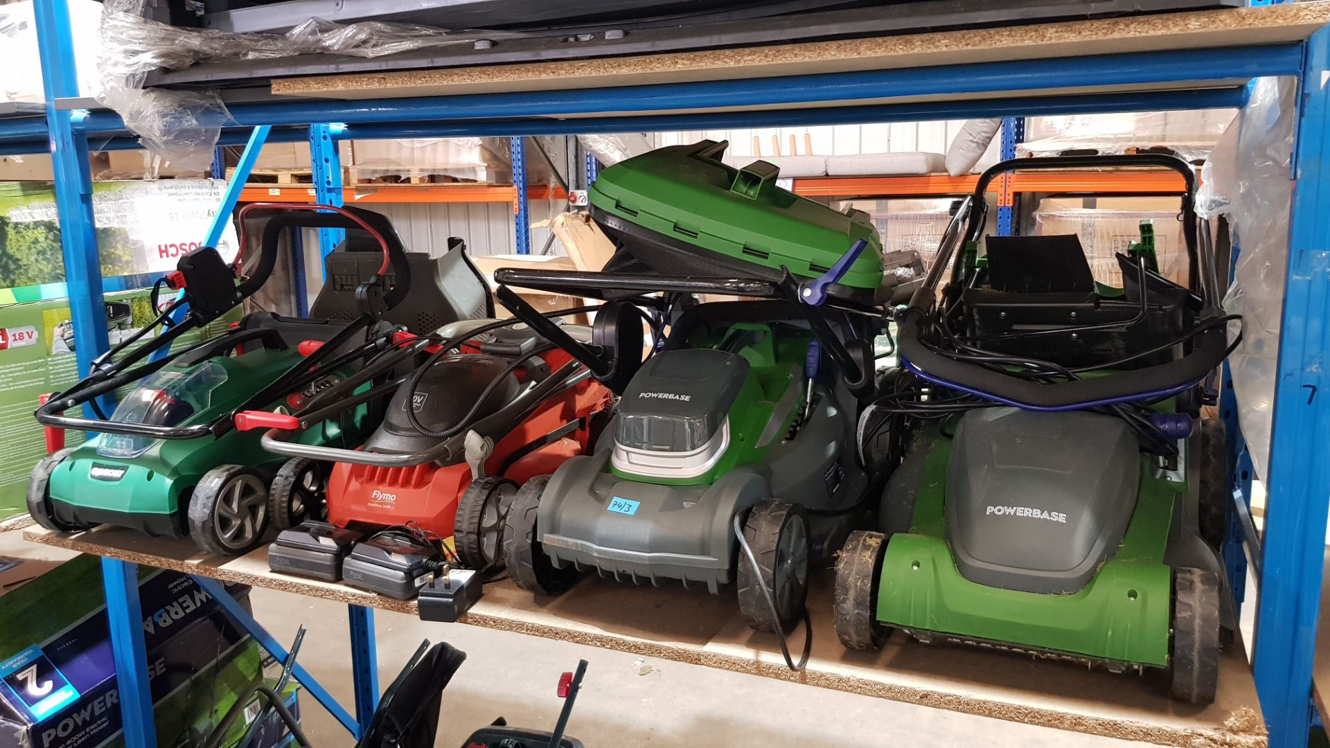 (10CD) Trader’s Lot – Contents Of 3 Bays. 13x Mixed Lawn Mowers. To Include Powerbase, Flymo, Qualc - Image 11 of 11