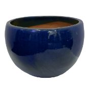 (8D) 3x Chiswick Moon Blue Triple Pot Set RRP £25 Each – All New. Lot Consists Of 1x (H25cm x Dia 3