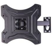 (8C) 2x Essentials By Ross 23” – 50” Single Arm Tilt & Turn TV Wall Mount (LE2SA200-R0). Both Units